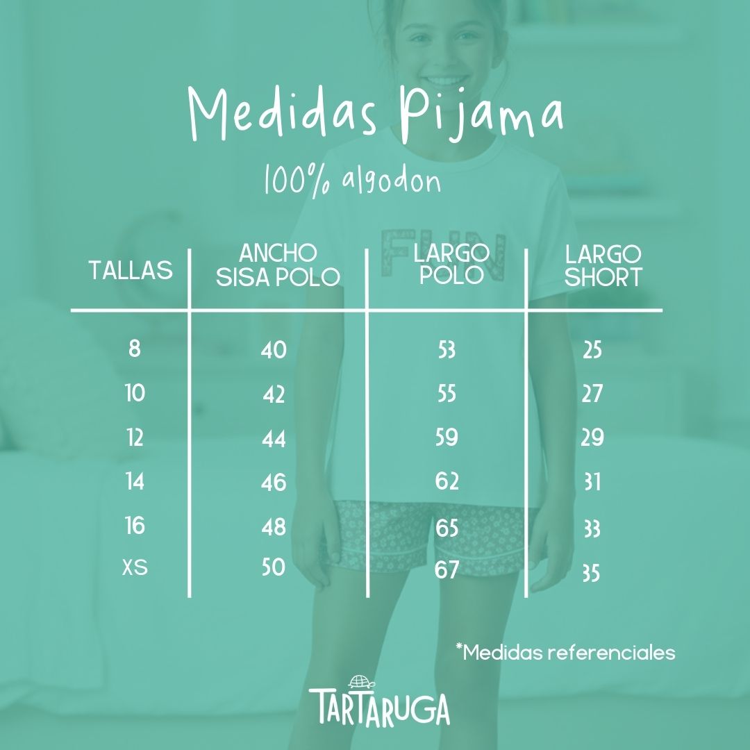 Guía de tallas Tartaruga