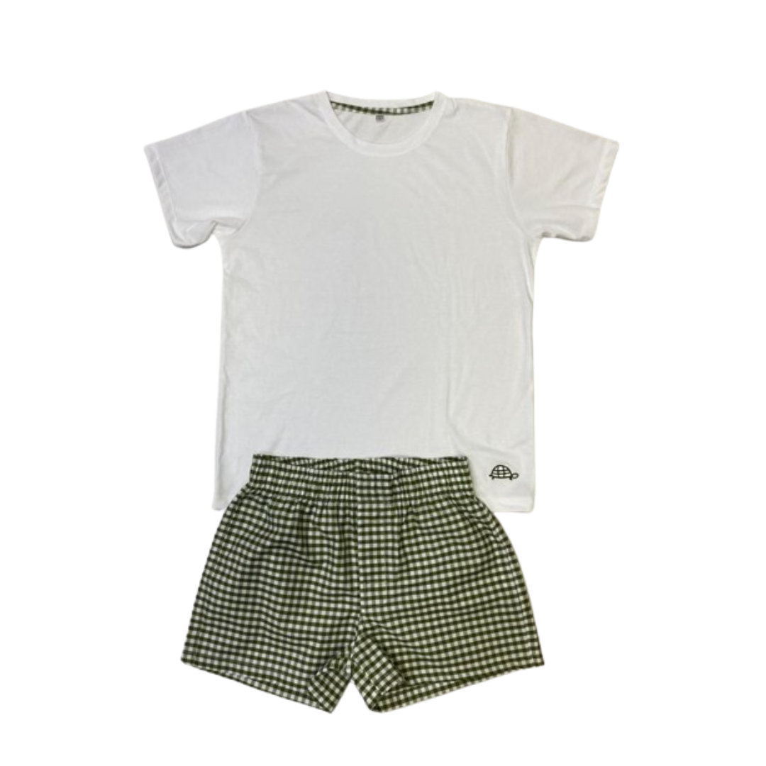 PIJAMA BOXER VERDE GRANDE