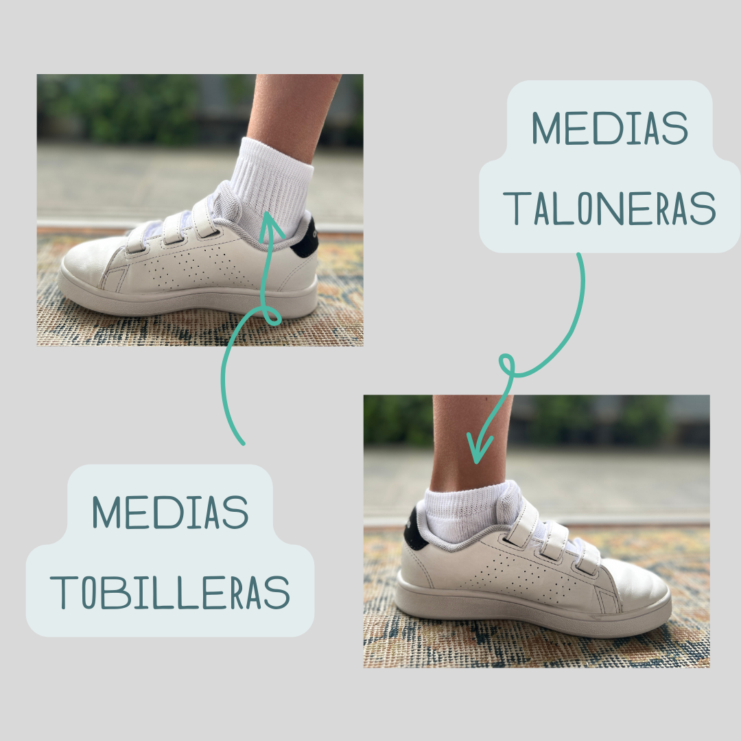 MEDIAS SEMI AFELPADAS TOBILLERA PLANTA GRIS