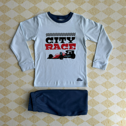Pijama Algodón Carrera