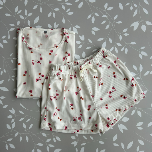 PIJAMA RIB FLORES