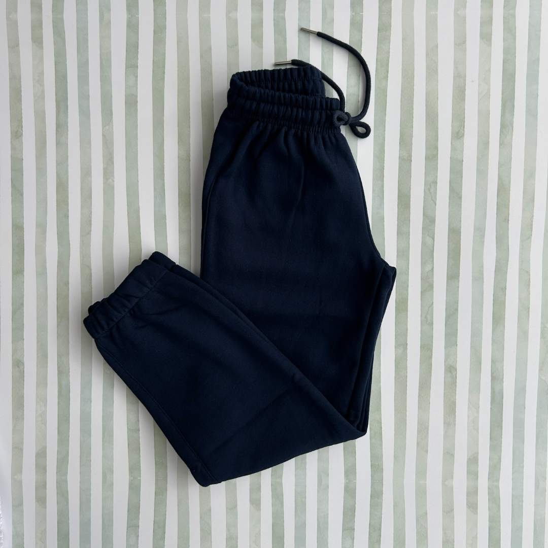 PANTALON BUZO GRIS CLARO
