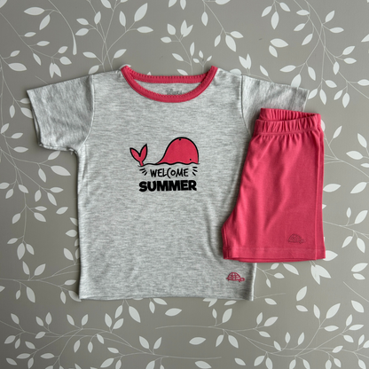 Pijama Algodón Ballena