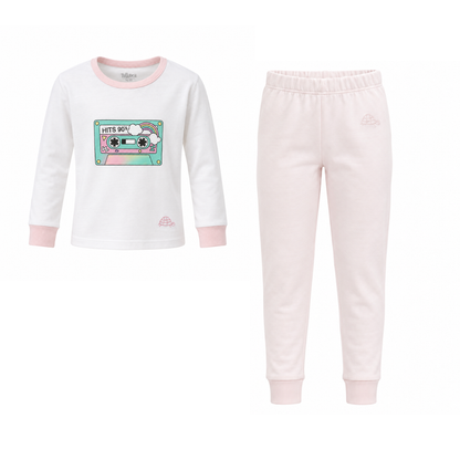 Pijama Cassette de algodón para niña Tartaruga