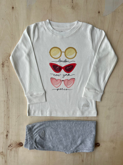 Pijama Algodón Lentes